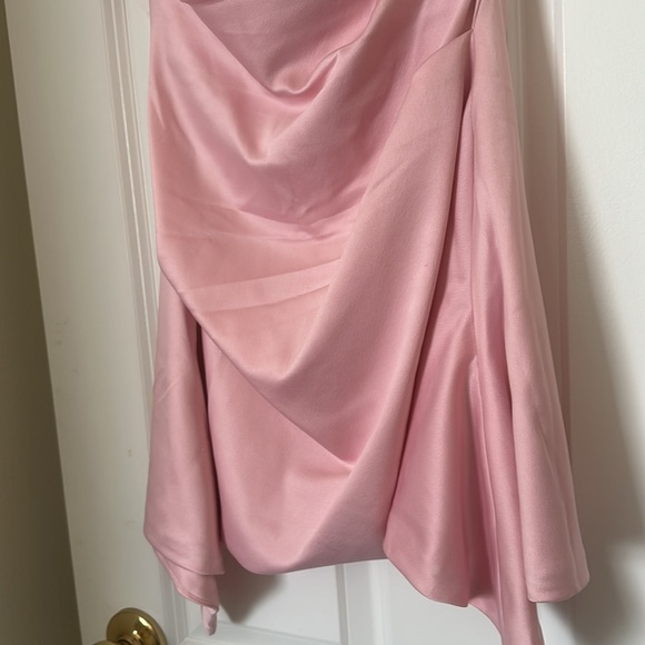 House of CB Jasmine Strapless Satin Corset Dress - Picture 8 of 15